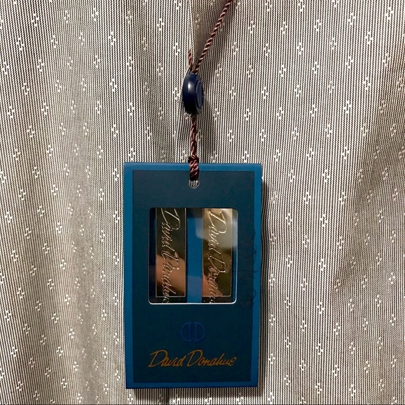 🆕 David Donahue dress shirt (Black/White) - Picture 6 of 10